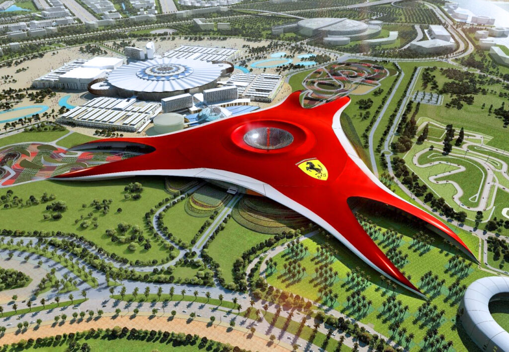 “Ferrari World Abu Dhabi: A Thrilling Celebration of the Iconic Brand”